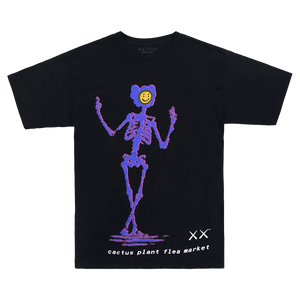 KAWS x Cactus Plant Flea Market T-Shirt Black