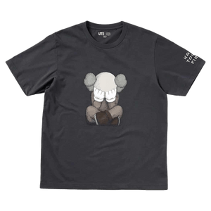 KAWS x Uniqlo Tokyo First Tee (Japanese Sizing) Dark Grey