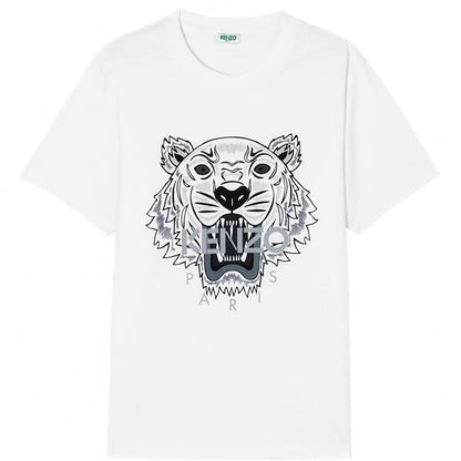 Kenzo Tiger T-Shirt White - Kick Game