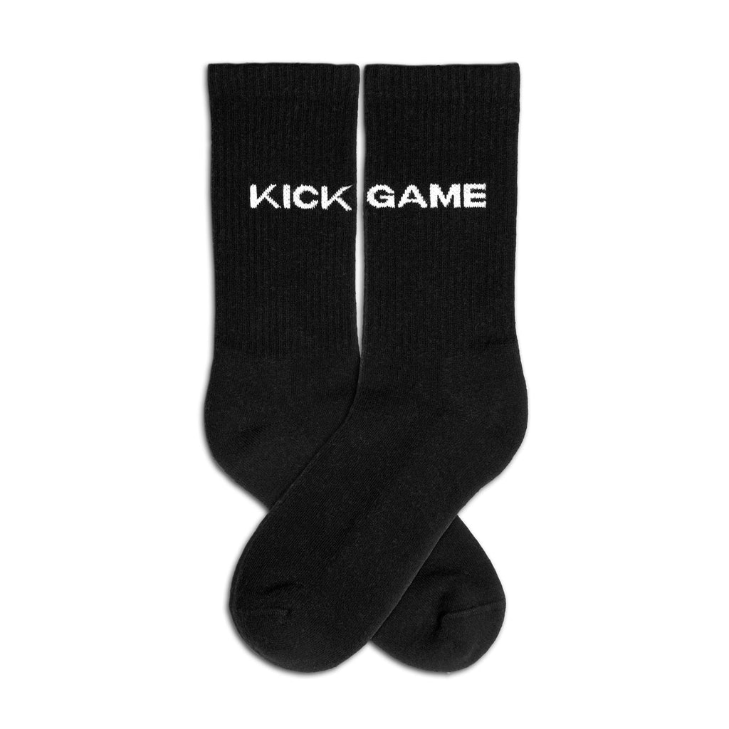 Kick Game 3 Pack Socks "Black White Grey" - Kick Game