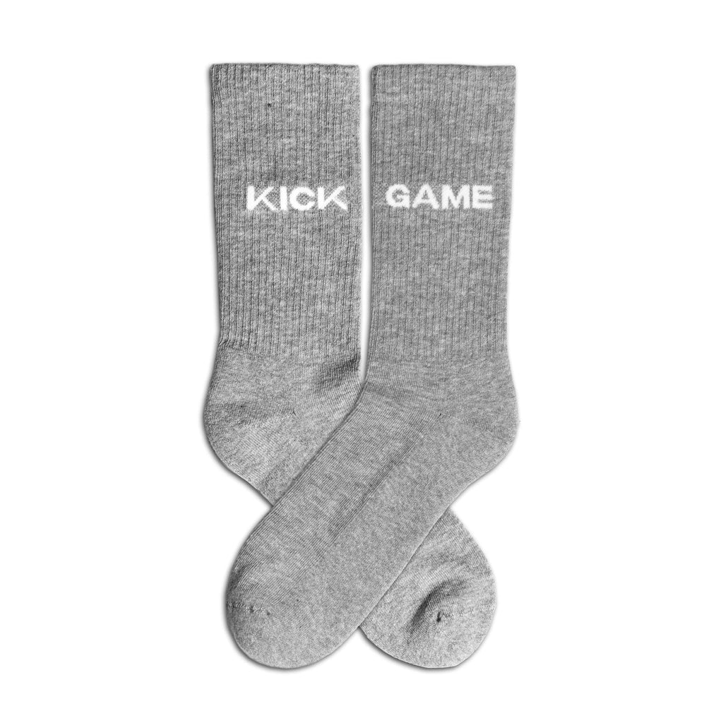 Kick Game 3 Pack Socks "Black White Grey" - Kick Game