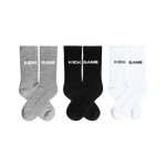 Kick Game 3 Pack Socks 