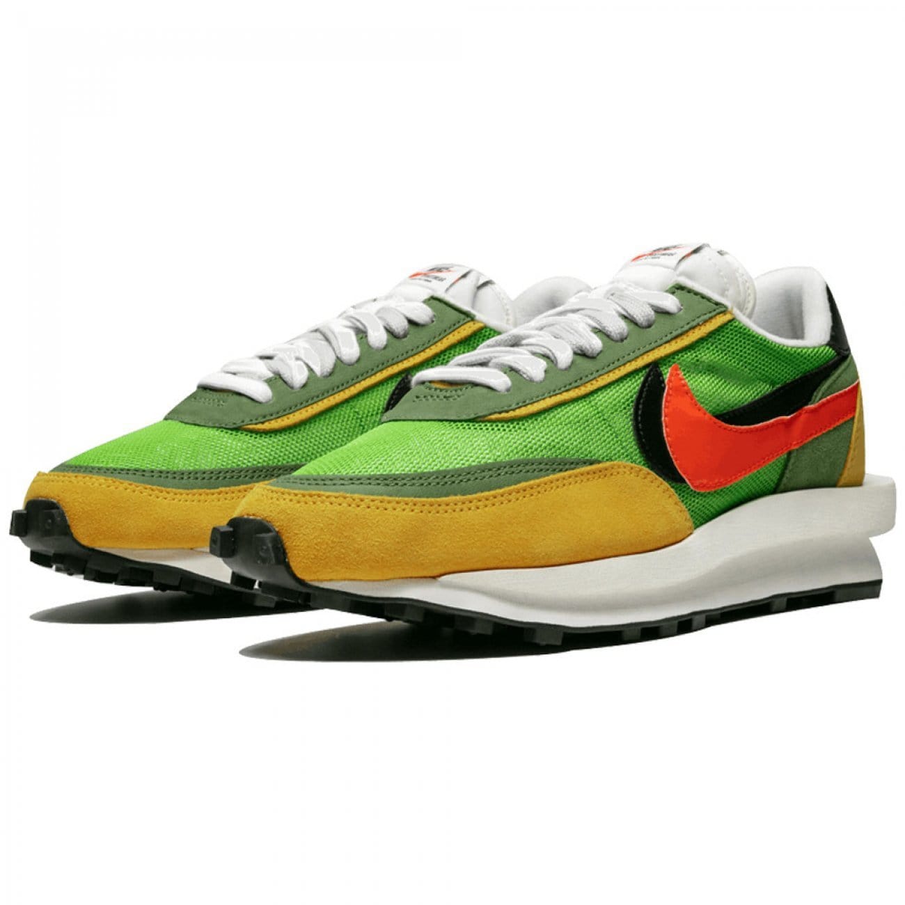 Sacai x Nike LDV Waffle Daybreak Green Kick Game
