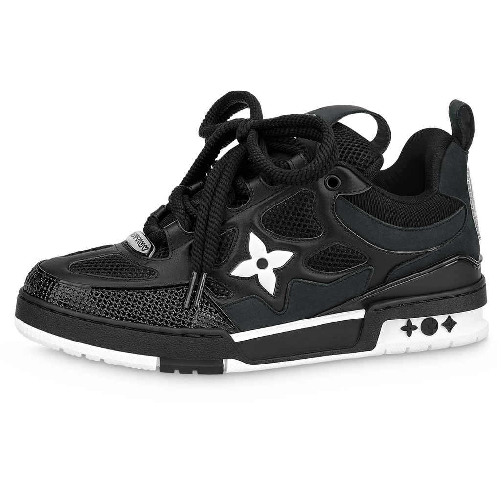 Louis Vuitton LV Skate Sneaker Black White — Kick Game