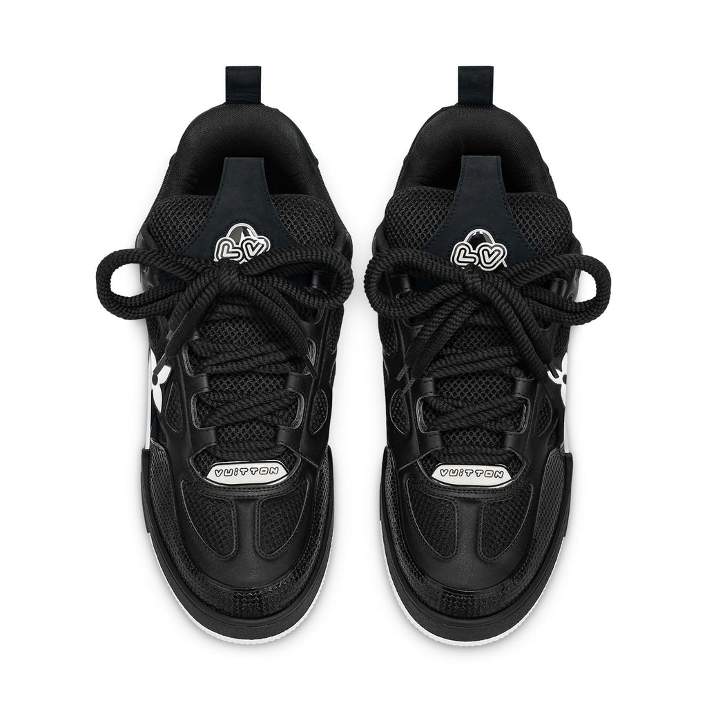 Louis Vuitton LV Skate Sneaker Black White — Kick Game