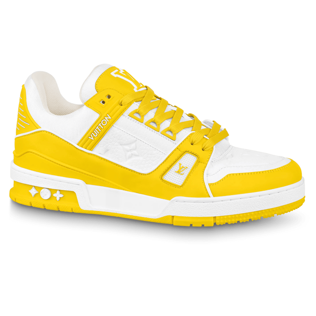 Louis Vuitton Trainer Yellow White Monogram - Kick Game