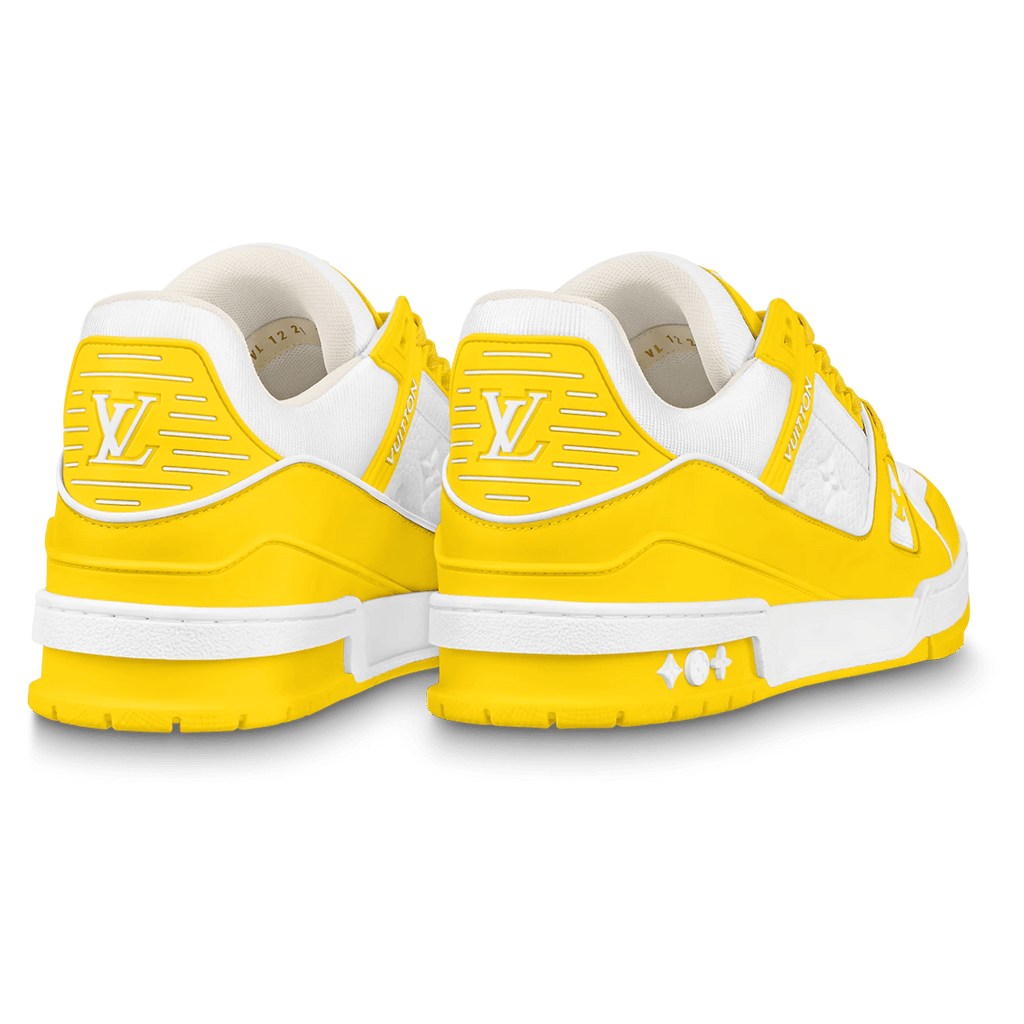 Louis Vuitton Trainer Yellow White Monogram - Kick Game