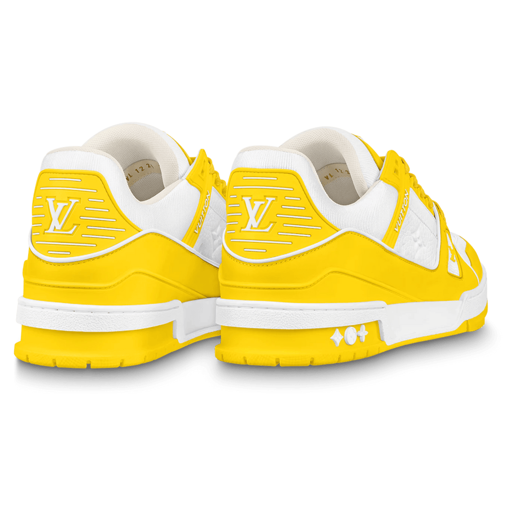 louis vuitton trainer yellow｜TikTok Search