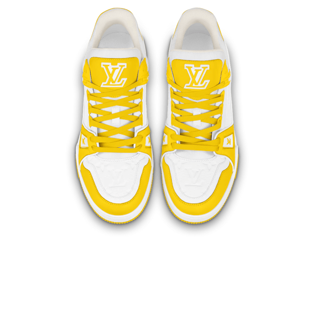 Louis Vuitton Trainer Yellow White Monogram - Kick Game