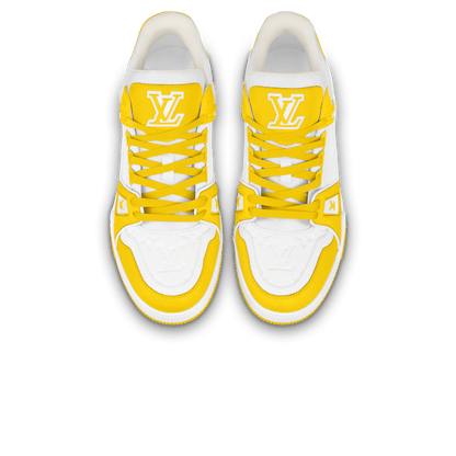 Louis Vuitton Trainer Yellow White Monogram - Kick Game