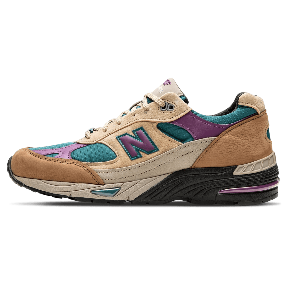 Palace x New Balance 991 Made in England 'Taos Taupe Grape' - CerbeShops