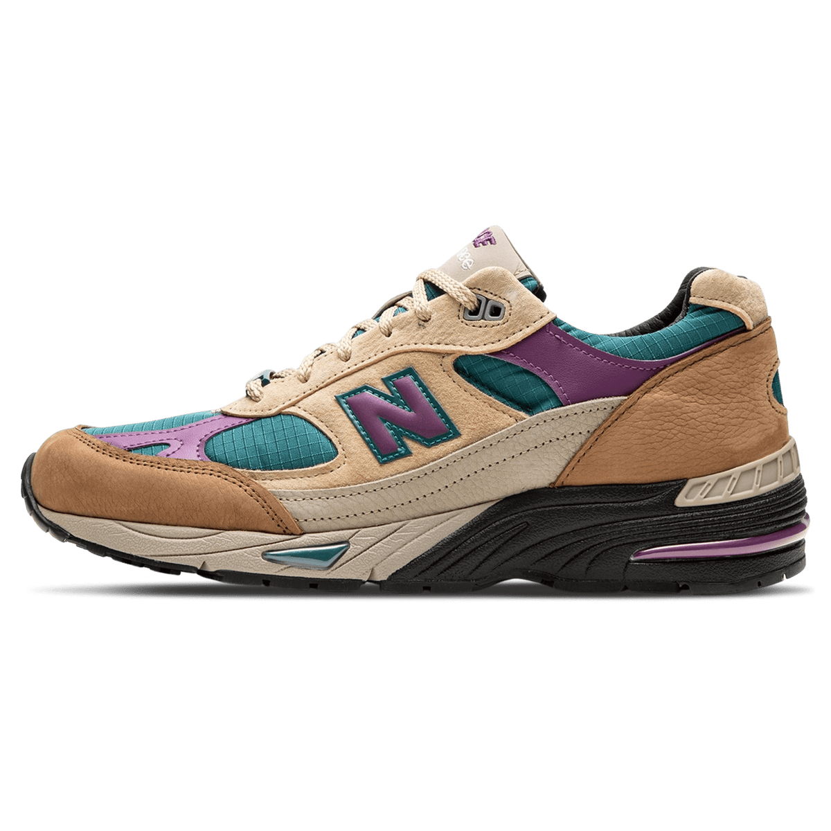 Palace x New Balance 991 Made in England 'Taos Taupe Grape' - Kick Game