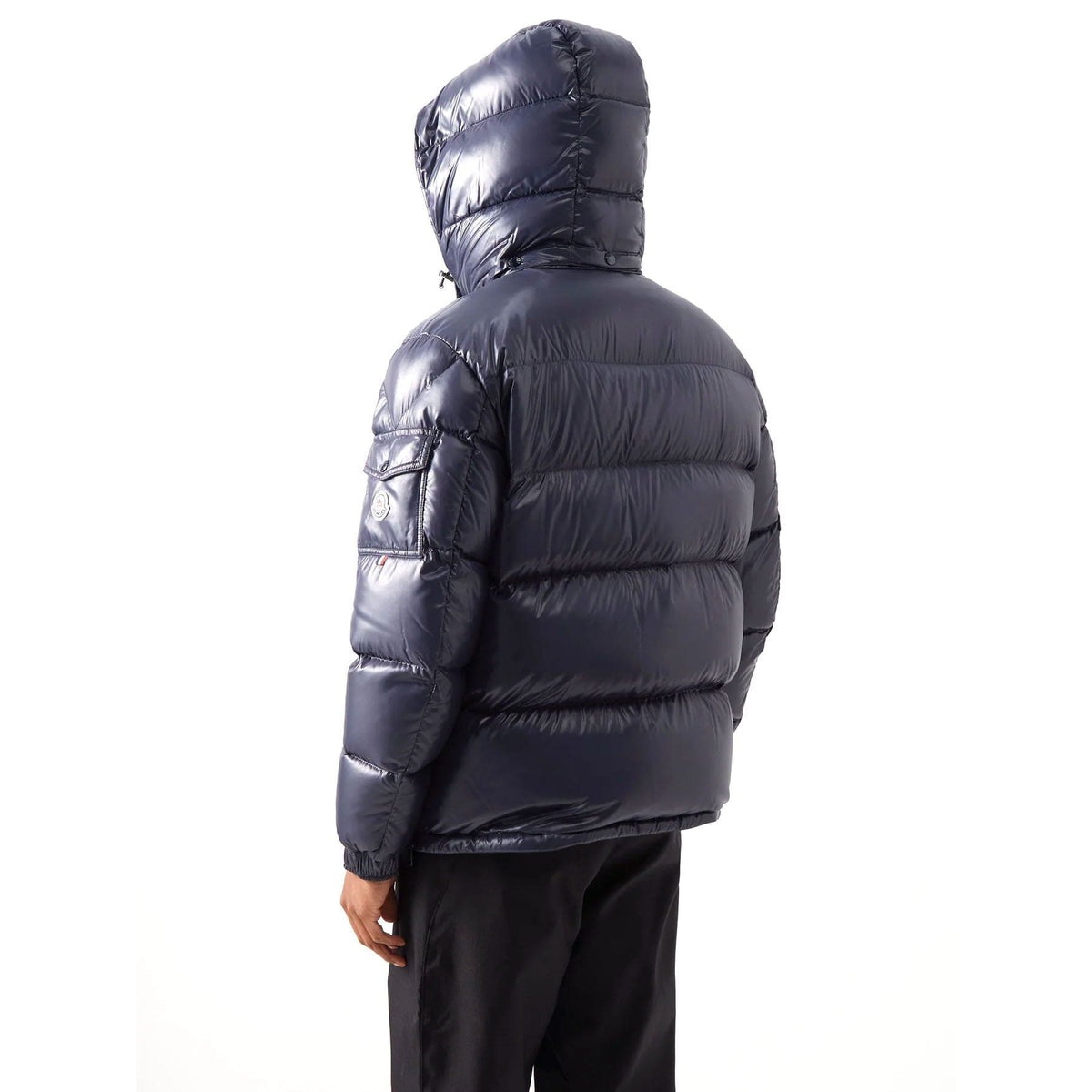MONCLER Maury hooded half-zip down coat - Kick Game