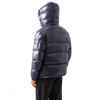 MONCLER Maury hooded half-zip down coat - Kick Game