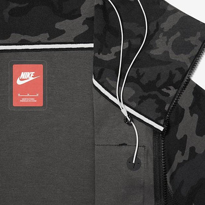 NIKE TECH FLEECE MEN'S HOODIE - Medium Ash Black - Kick Game