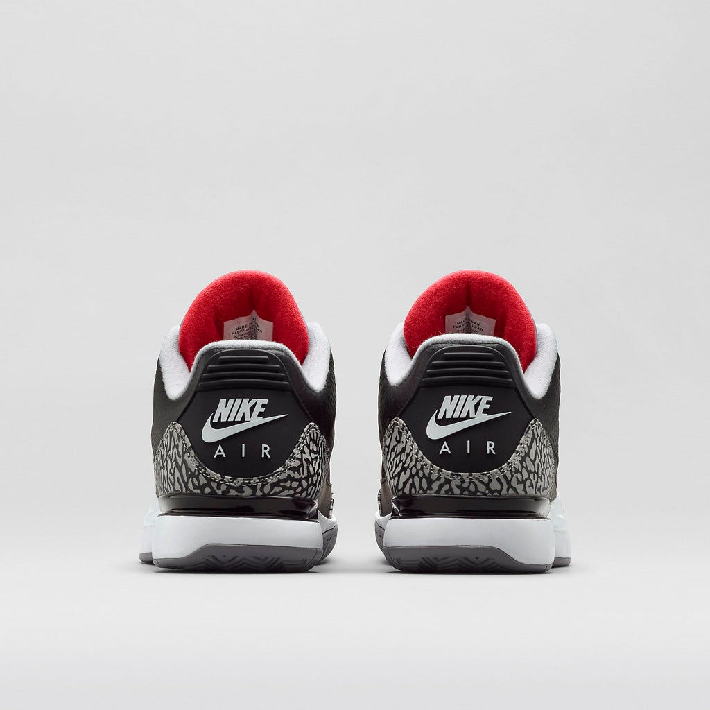 Nike Zoom Vapor Air Jordan 3 "Black-Cement" - Kick Game