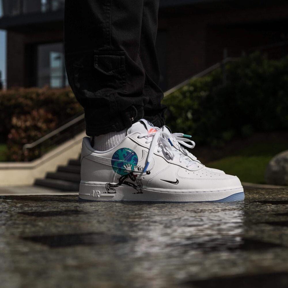 Nike Air Force 1 QS FlyLeather CI5545 100 White 7
