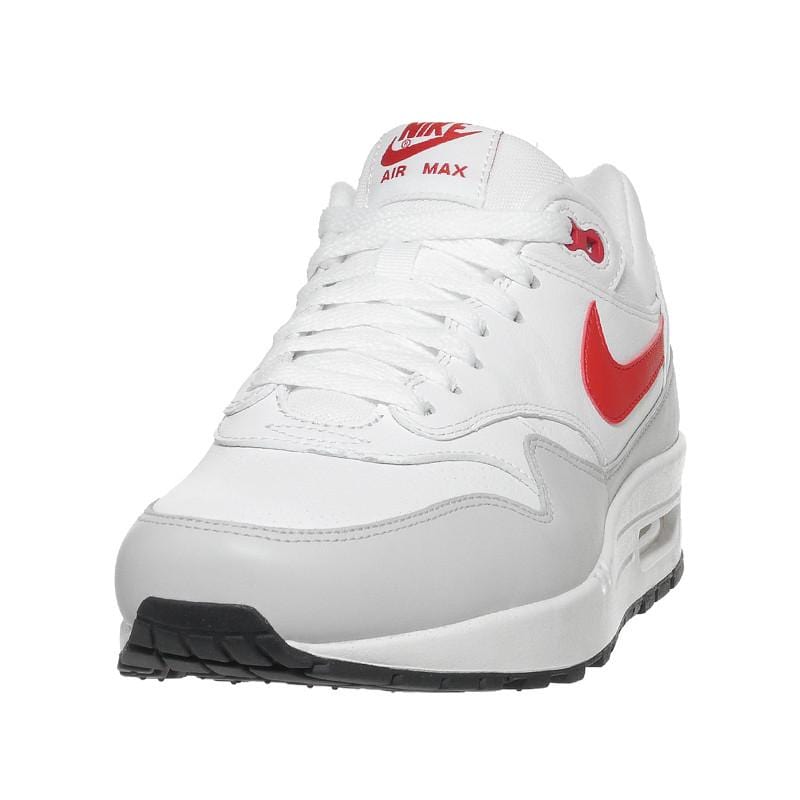 Nike Air Max 1 'Leather' White-University Red - Kick Game