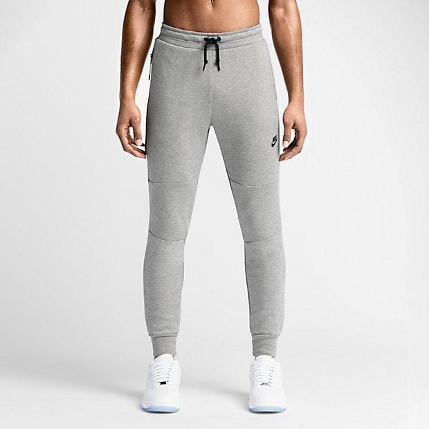 NIKE TECH FLEECE MEN'S TROUSERS - Medium Grey-Black - Kick Game