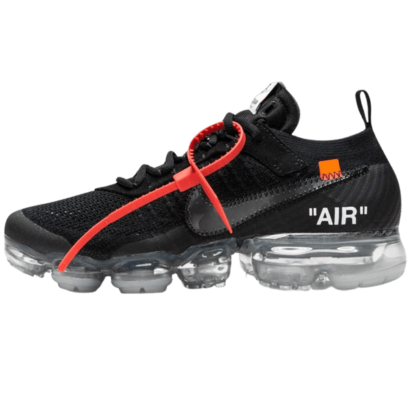 Off White x Nike Air VaporMax Flyknit Black Kick Game