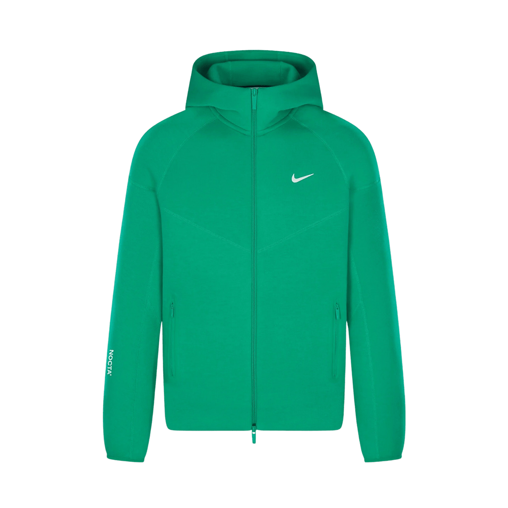 Olive green nike zip up sales
