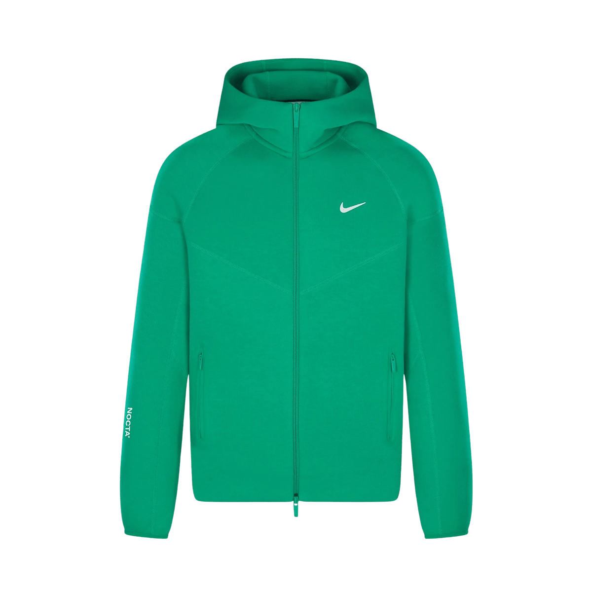 Nike x Nocta Tech Fleece Zip Hoodie 'Green' - Kick Game