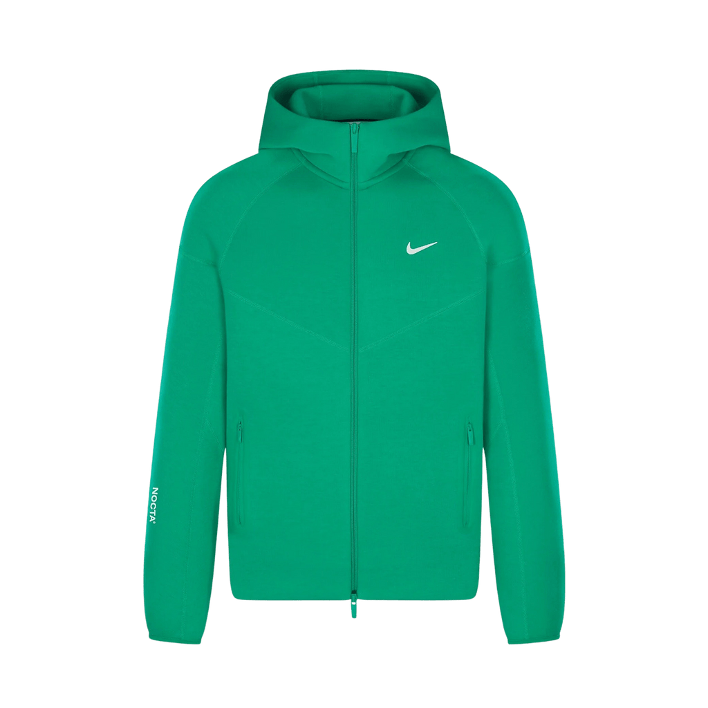 Nike x Nocta Tech Fleece Zip Hoodie 'Green' — Kick Game