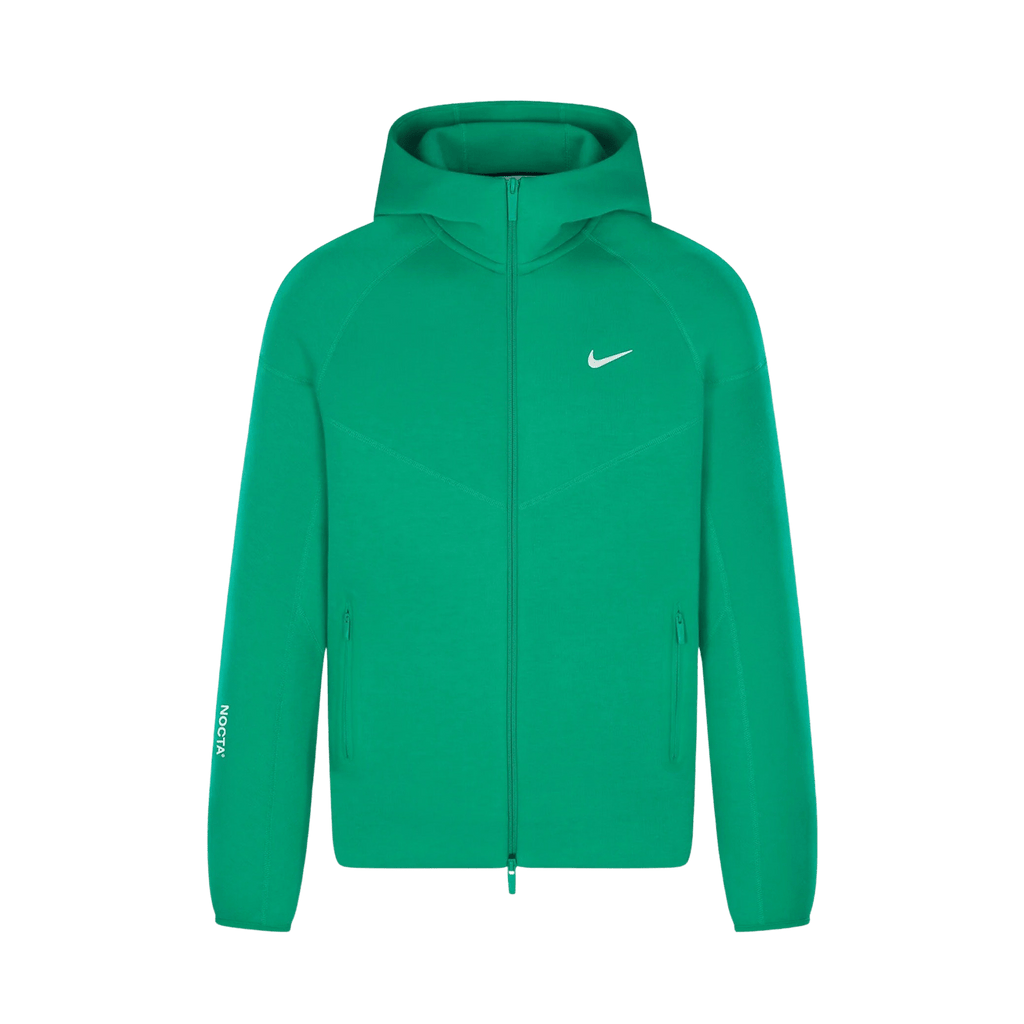 Nike x Nocta Tech Fleece Zip Hoodie 'Green' - Kick Game