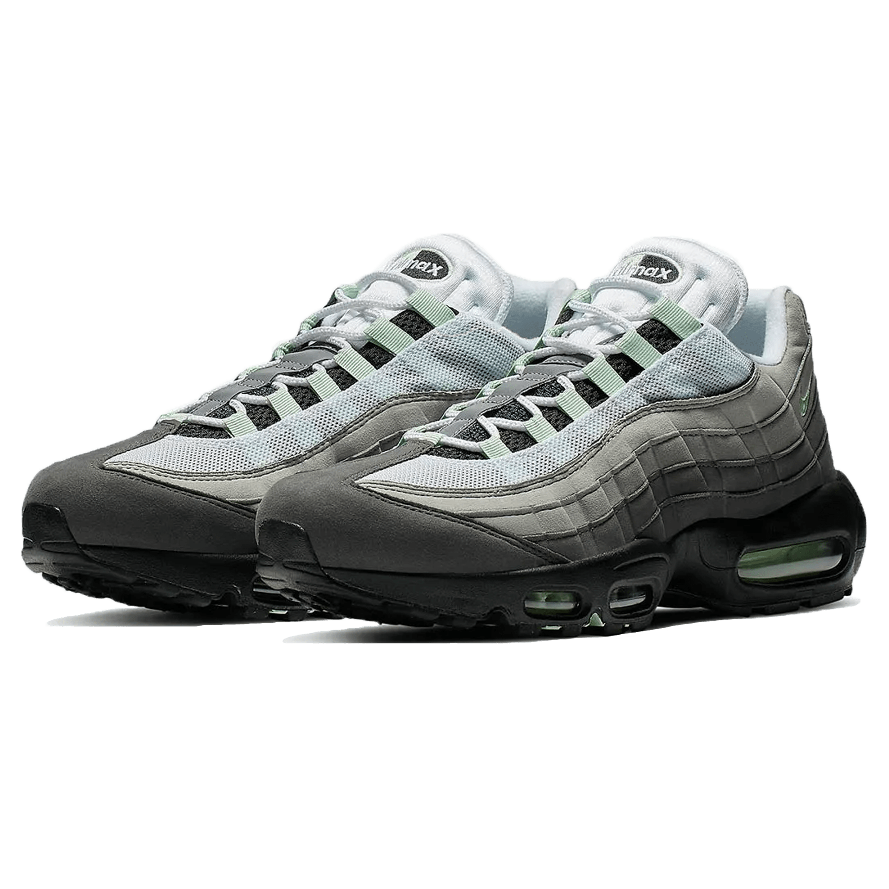 nike air max 95 white fresh mint granite dust