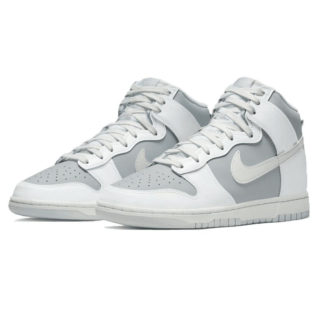 Nike Dunk High Grey White - Kick Game