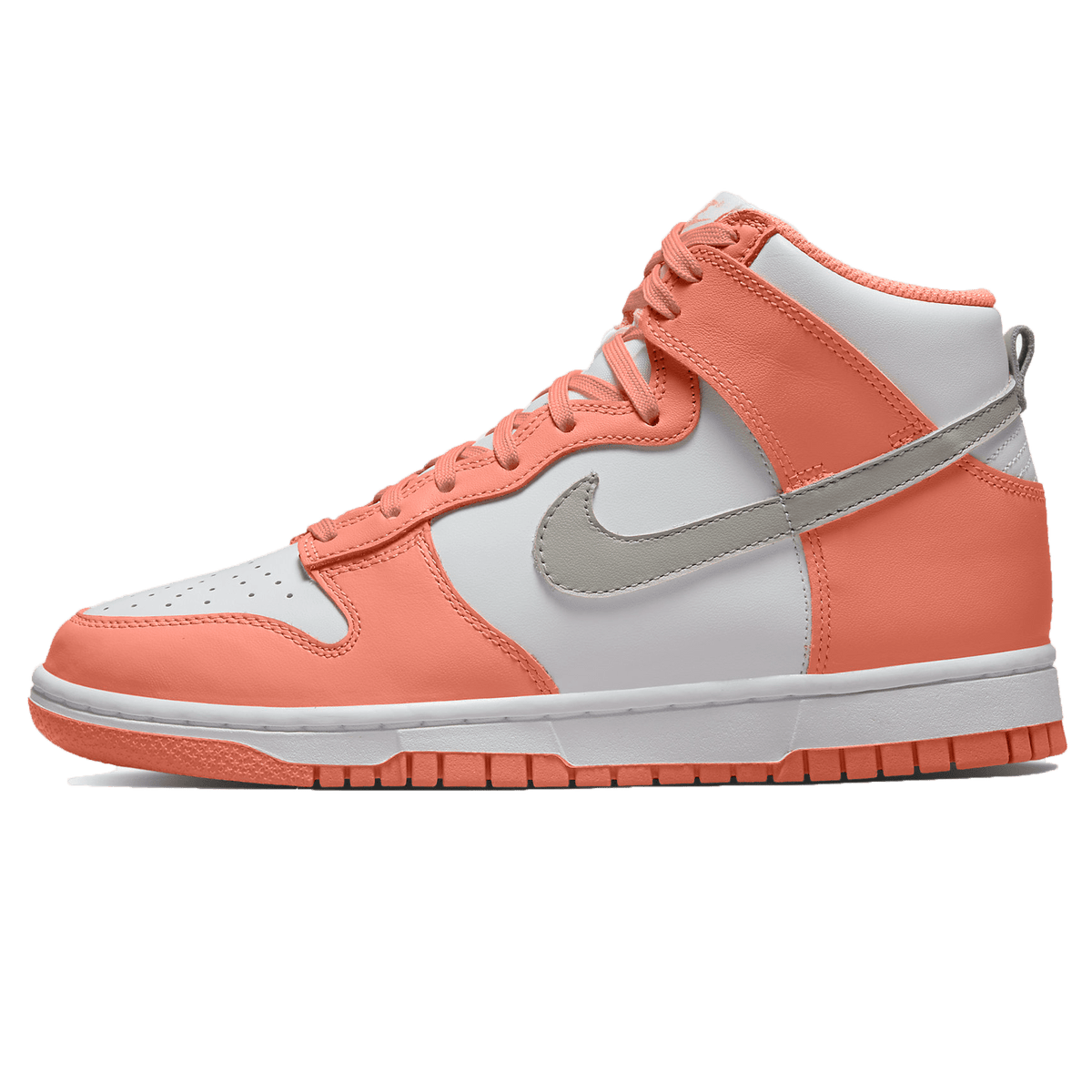 Nike Dunk High Wmns White Salmon - Kick Game