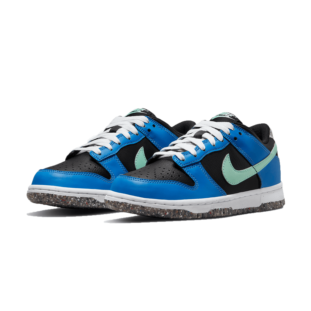 Nike Dunk Low SE GS 'Black Light Photo Blue Mint Foam' — Kick Game