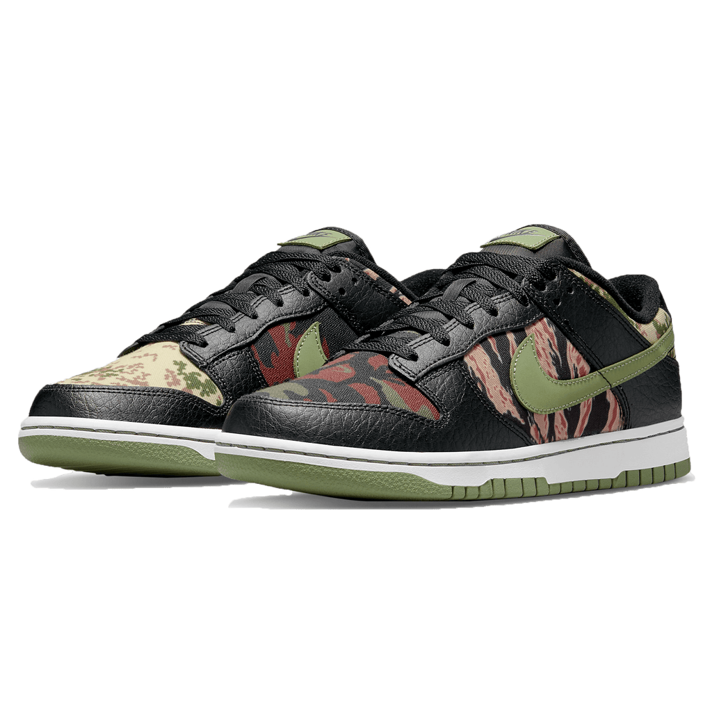 Nike Dunk Low SE Black Multi Camo Kick Game