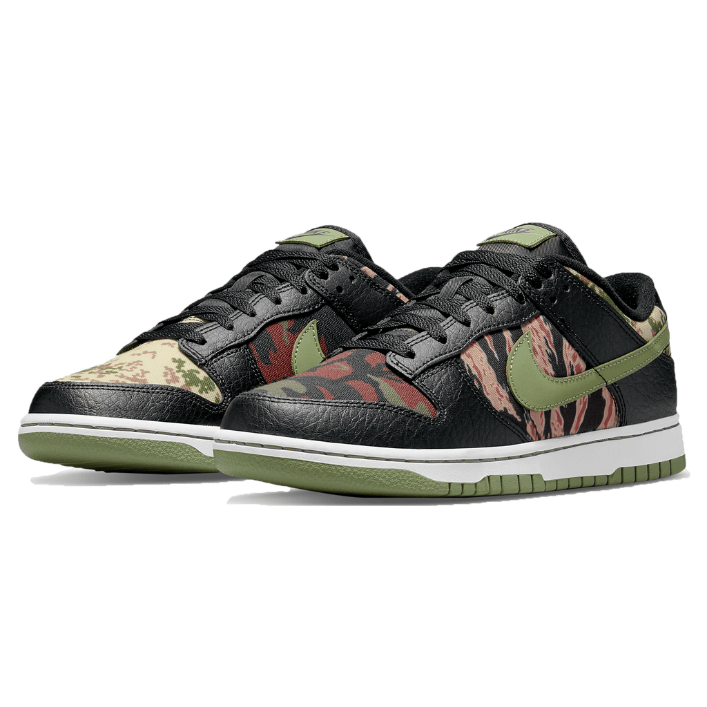 Nike Dunk Low SE 'Black Multi-Camo' - Kick Game