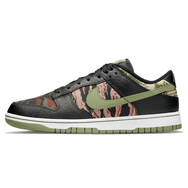 Nike Dunk Low SE Black Multi Camo Kick Game