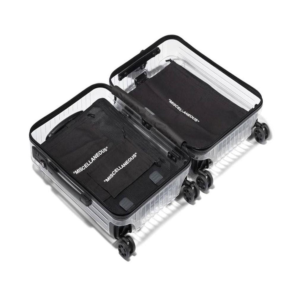 OFF WHITE x Rimowa Transparent Carry On Case Clear Kick Game