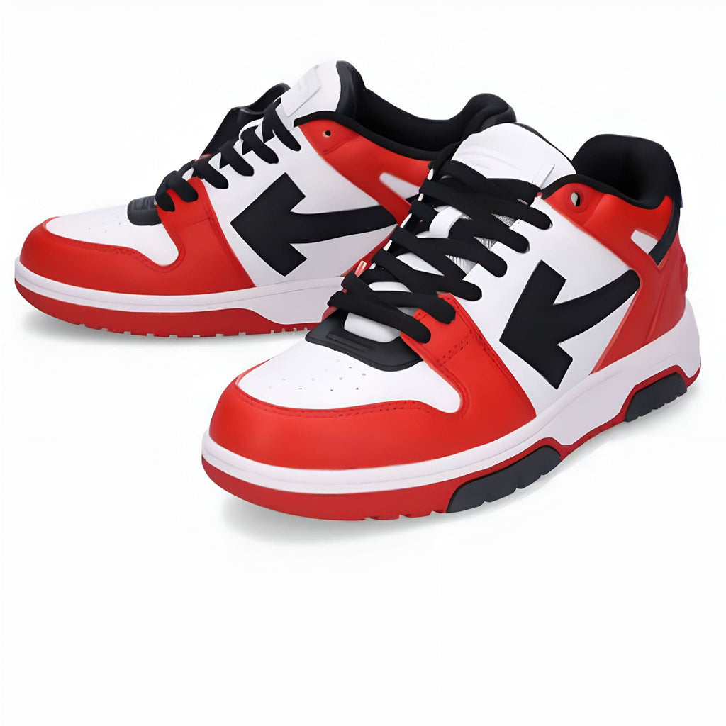 Off-White Out of Office Low 'Red White Black' - Kick Game