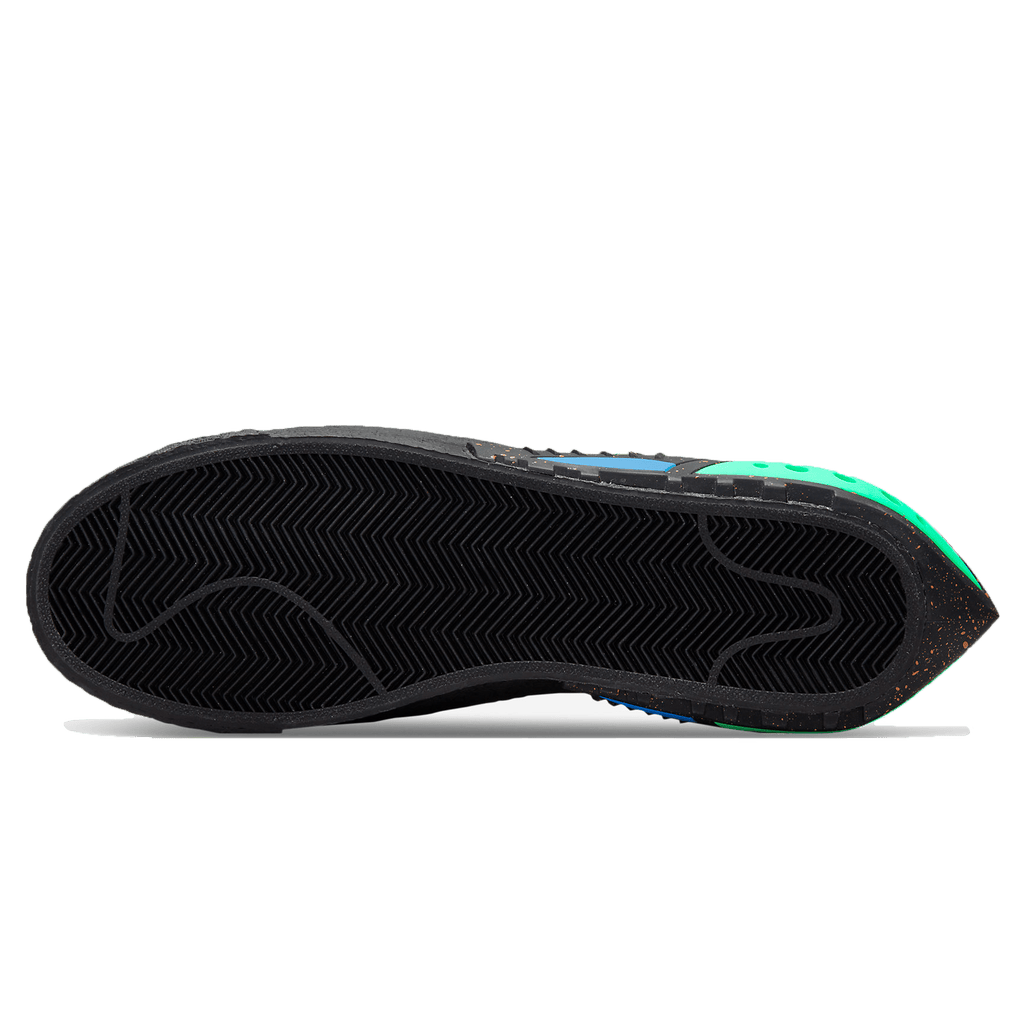 Off White x Nike Blazer Low Black Electro Green Kick Game