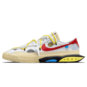 Off-White x Nike Blazer Low 'White University Red'