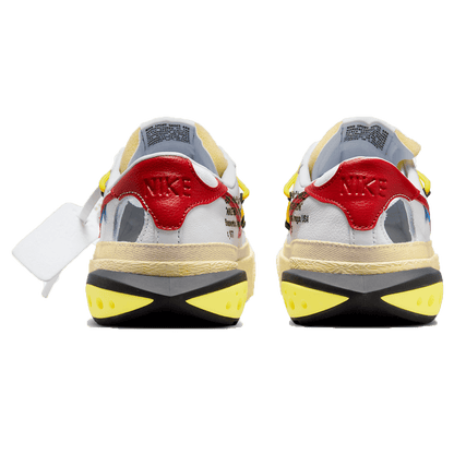 Off-White x Nike Blazer Low 'White University Red' - Kick Game