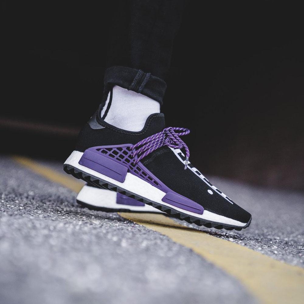 Pharrell x NMD Trail Holi Human Race 'Black' - Kick Game
