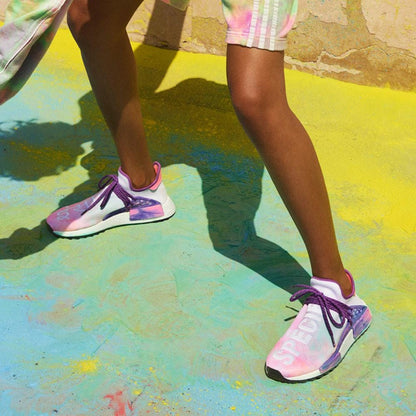 Pharrell x NMD Trail Holi Human Race 'Pink Glow' - Kick Game