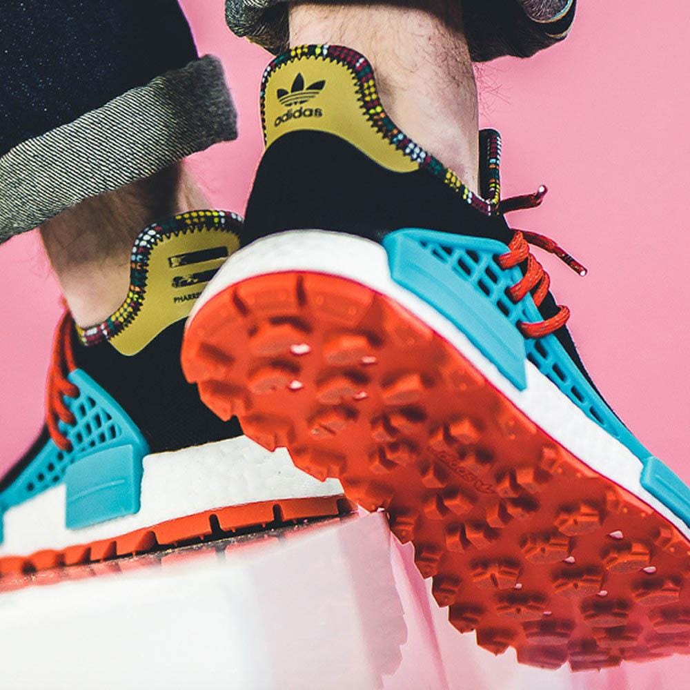 Pharrell x adidas Hu NMD Inspiration Pack Black - Kick Game