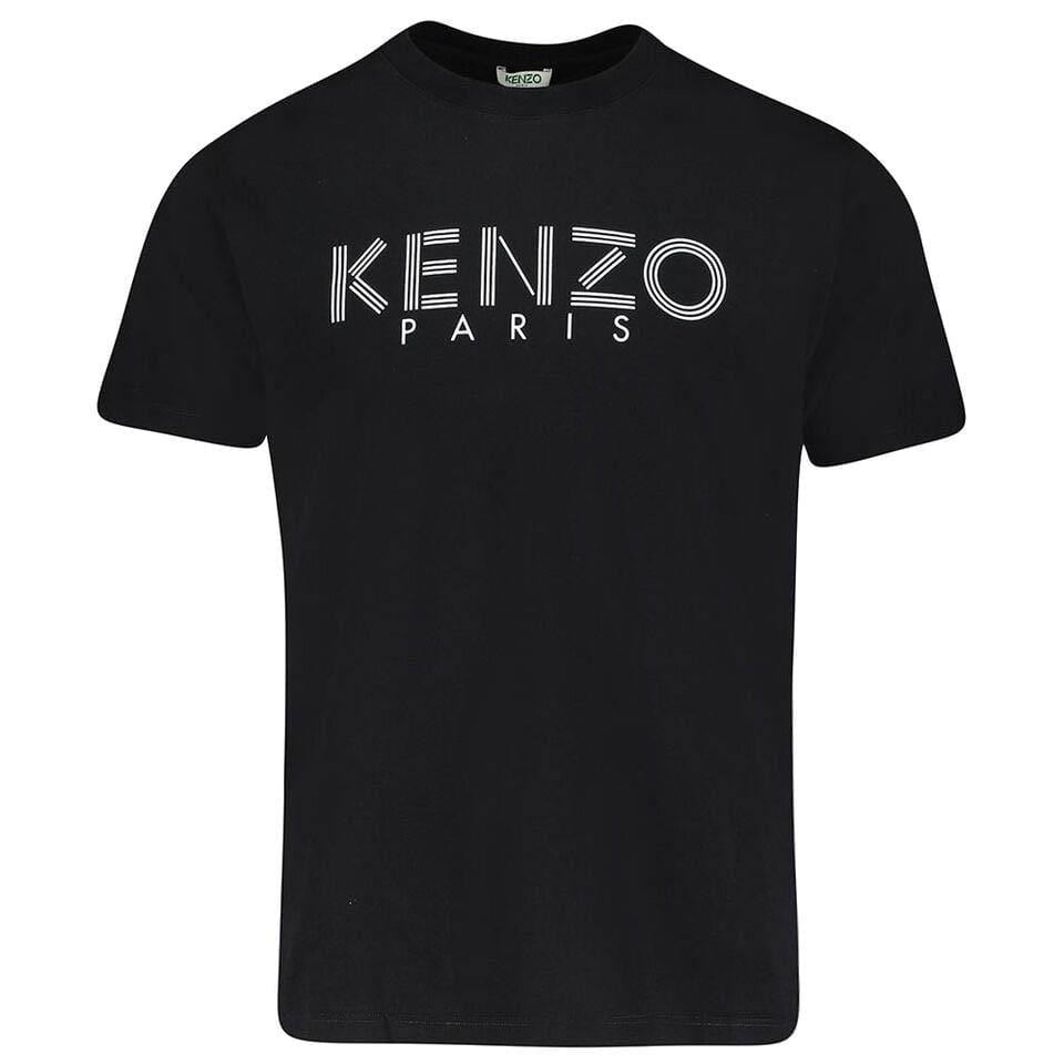 Kenzo Paris Logo Print T-Shirt "Black" - Kick Game