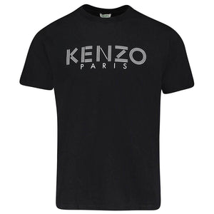 Kenzo Paris Logo Print T-Shirt "Black"