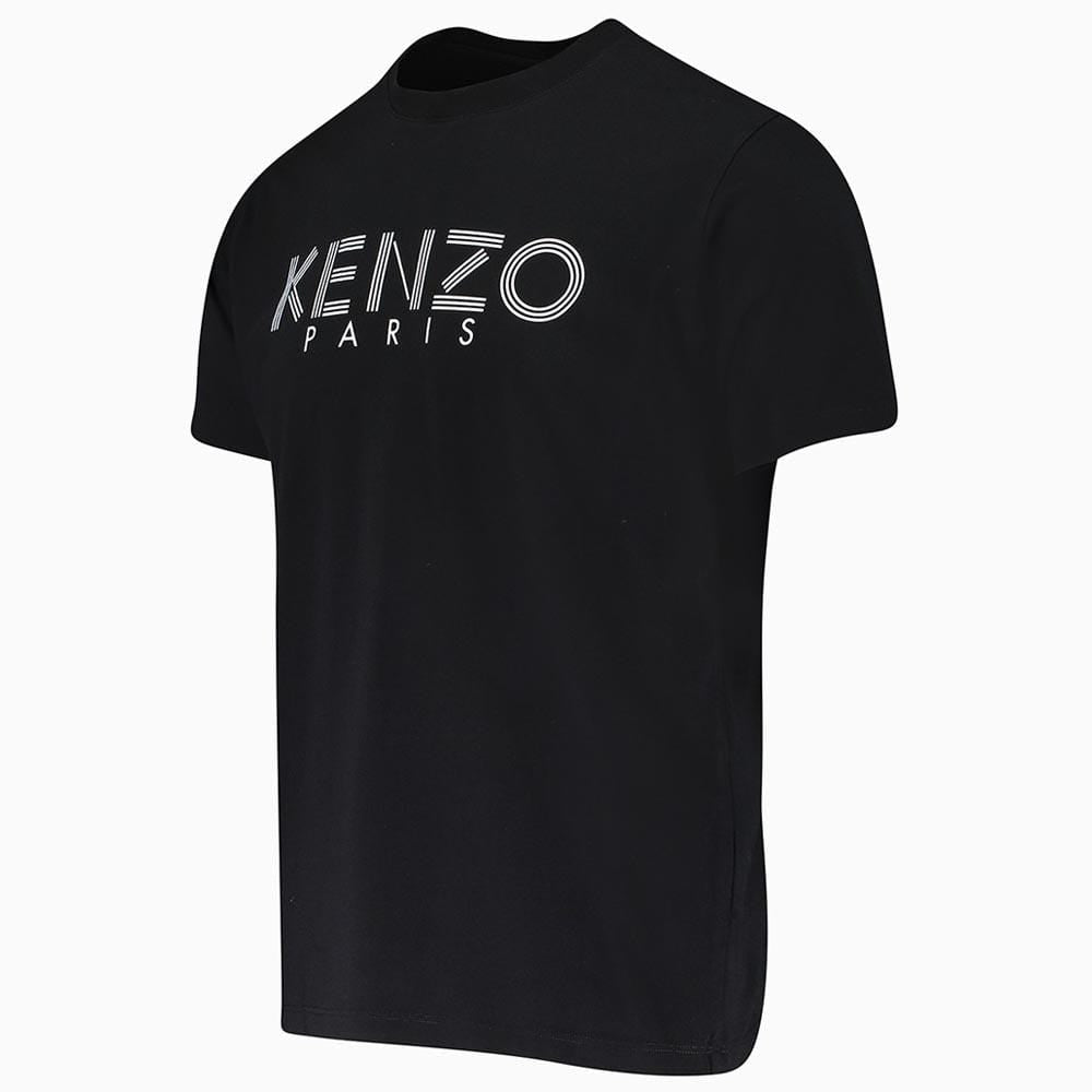Kenzo Paris Logo Print T-Shirt "Black" - Kick Game