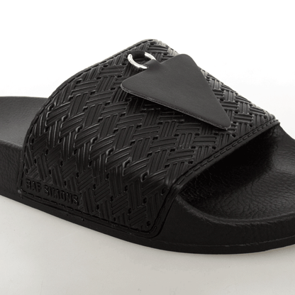 Raf Simons x Adidas Pendant Adilet Sliders Black - Kick Game