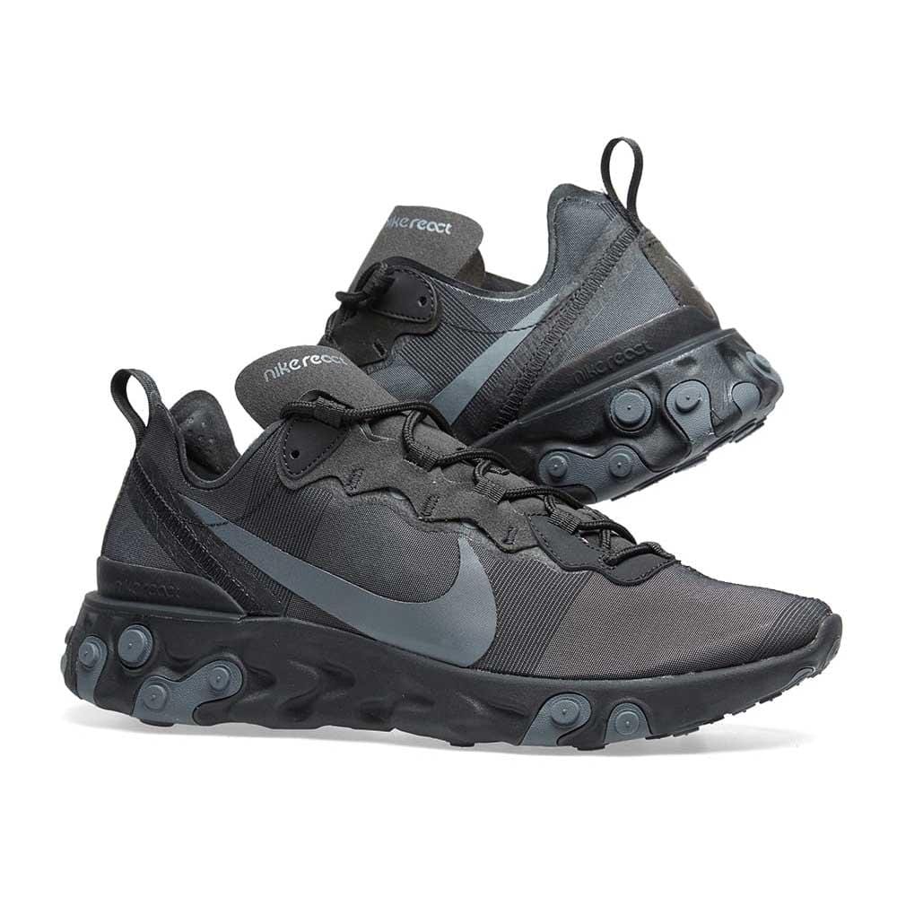 Nike React Element 55 Triple Black - Kick Game
