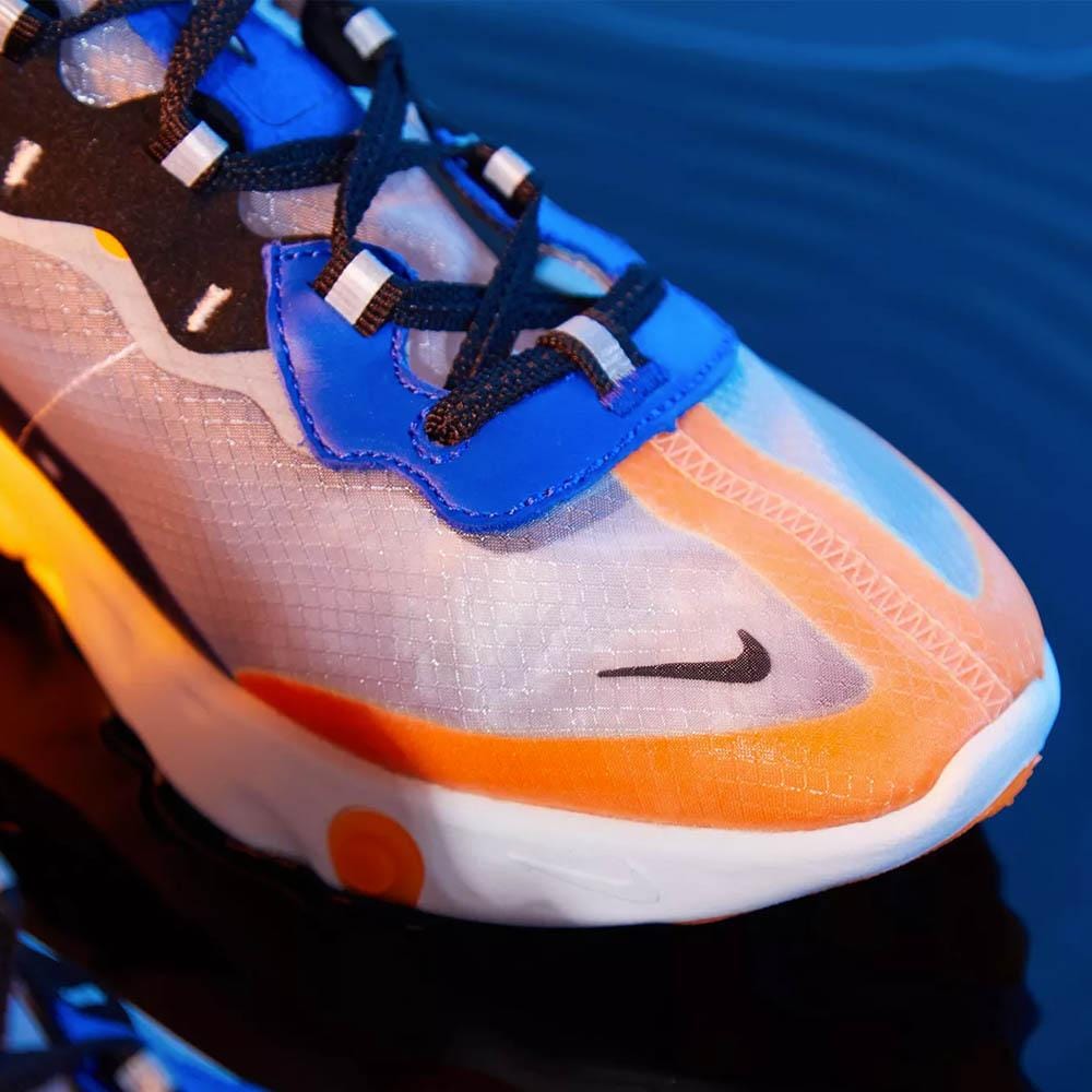 Nike React Element 87 Blue Orange — Kick Game - Main Image