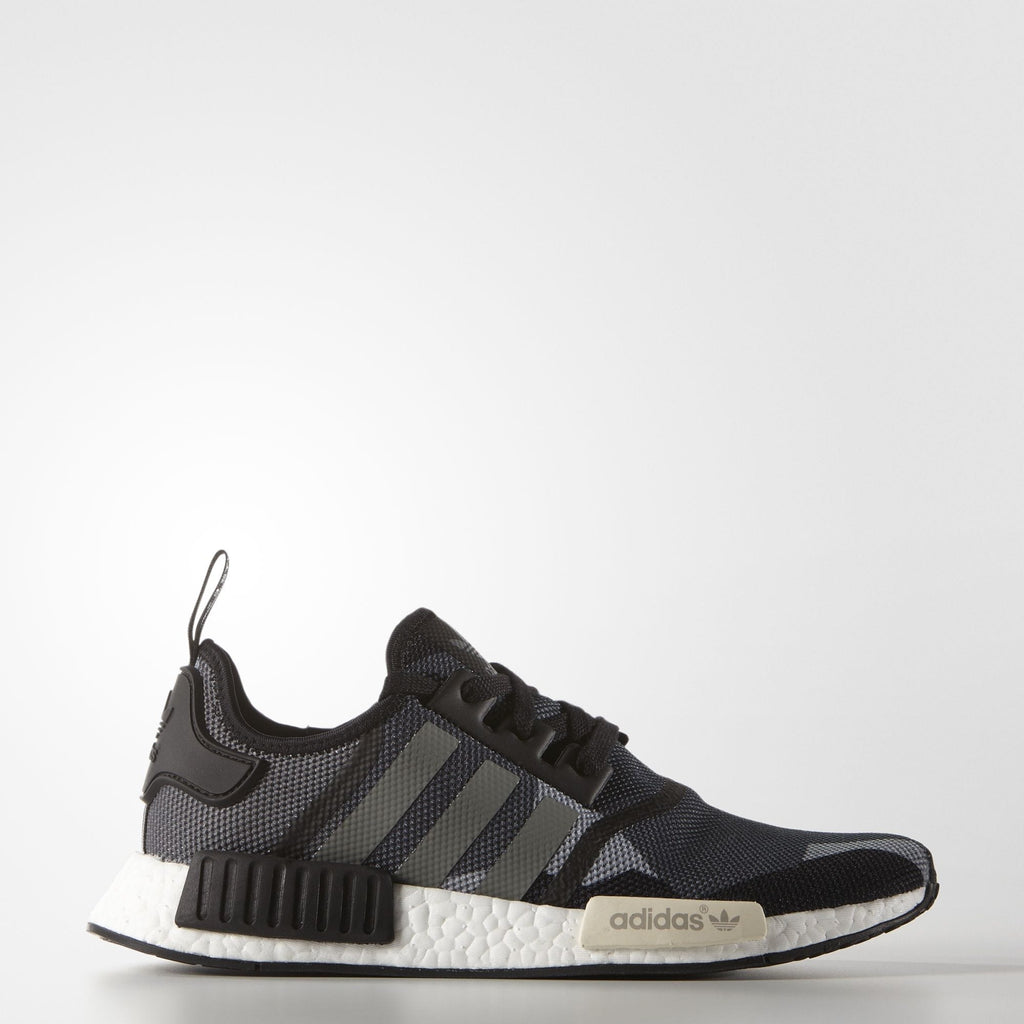 ADIDAS NMD R1 - Core Black Chalk White - Kick Game